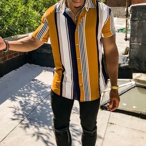 Zara Striped Shirt size Medium